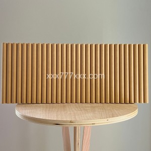 Reeded Overlay Furniture Panels (Reed 1 in). Custom size. Price per sq ft #406